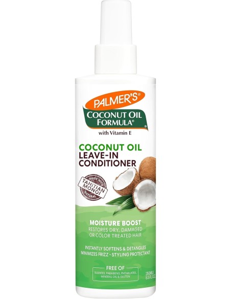PALMER'S Coconut Oil Leave-In Acondicionador 250 Ml Para Cabello Seco y Dañado