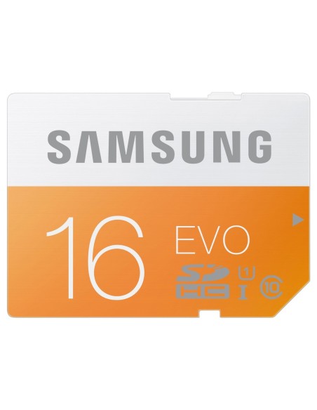 Samsung Evo - Tarjeta de memoria SDHC de 16 GB (UHS-I Grade 1, Clase 10): Samsung: Kiwiku.com: Informática