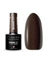 Claresa Soak Off Uv/led Esmalte Semipermanente Híbrido 317 Brown 5g