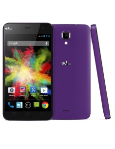 Wiko Bloom - Smartphone libre Android (pantalla 4.7, cámara 5 Mp, Quad-Core 1.3 GHz, 1 GB RAM, Dual SIM), morado - Electrónica 2