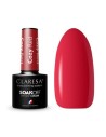 Claresa Soak Off Uv/led Esmalte Semipermanente Híbrido Cozy Red 5g