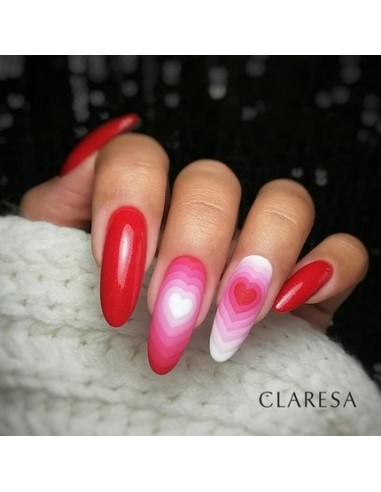 Esmalte Semipermanente Claresa Soak Off UV/LED Red 411 5g - Kiwiku