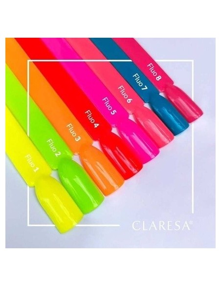 Esmalte Semipermanente Claresa Fluo 02 - 5g | Kiwiku