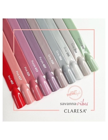 Esmalte Semipermanente Claresa UV LED Pink No. 525 - 5 ml | Kiwiku