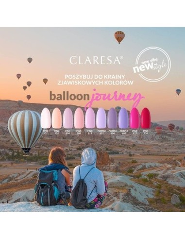 Esmalte Semipermanente Claresa UV LED Pink No. 537 - 5 ml | Kiwiku