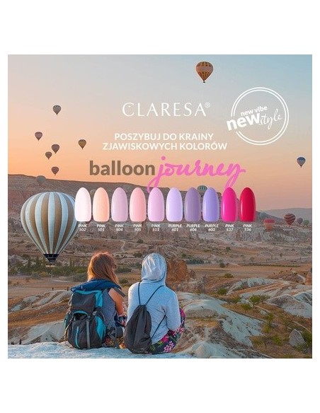 Esmalte Semipermanente Claresa UV LED Pink No. 537 - 5 ml | Kiwiku