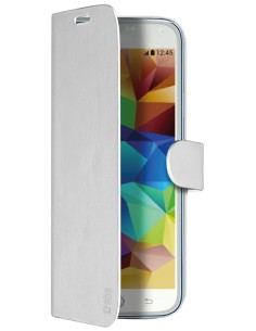 SBS TEBOOKSAS5W - Funda tipo libro para Samsung Galaxy S5, blanco: Kiwiku.com: Electrónica