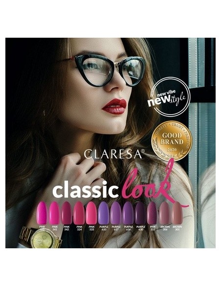 Esmalte Semipermanente Claresa UV LED Pink No. 553 - 5 ml | Kiwiku