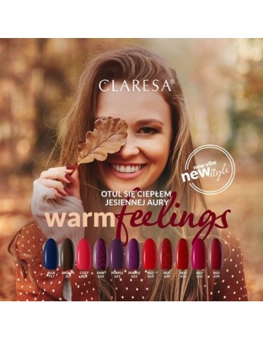 Esmalte Semipermanente Claresa UV LED Pink No. 554 - 5 ml | Kiwiku