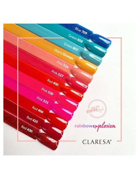 Esmalte Semipermanente Claresa Pink No. 516 - 5ml | Kiwiku