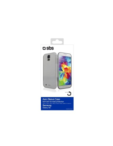 SBS TEAEROSAS5T - Funda TPU para Samsung Galaxy S5, transparente: Kiwiku.com: Electrónica