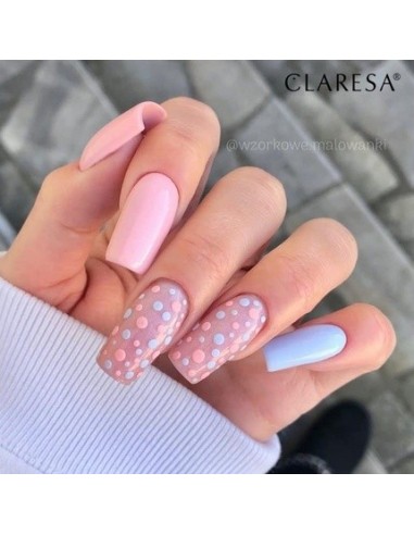 Esmalte Semipermanente Claresa Soak Off Marshmallow UV - 06, 5 ml - Kiwiku