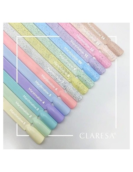 Esmalte Semipermanente Claresa Marshmallow UV 5ml - Kiwiku