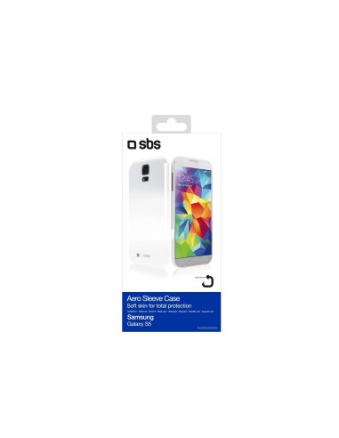 SBS TEAEROSAS5W - Funda TPU para Samsung Galaxy S5, blanco - Electrónica - Kiwiku.com