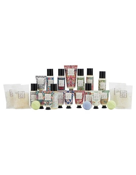 Calendario De Adviento 2023 Con 24 Minis Productos Veganos Para El Baño Y El Cuerpo - William Morris At Home | Kiwiku