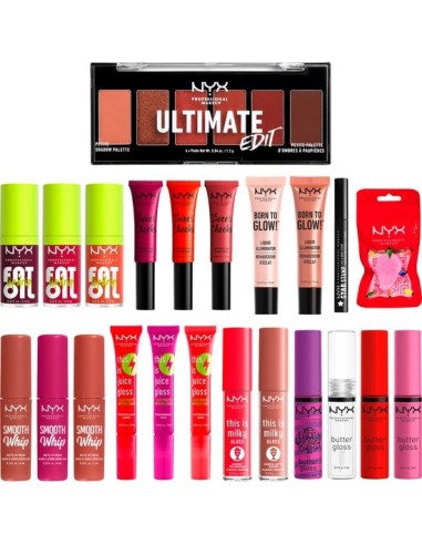 Calendario De Adviento Ready Set Flamin-Go! De NYX Professional Makeup - 24 Productos De Maquillaje