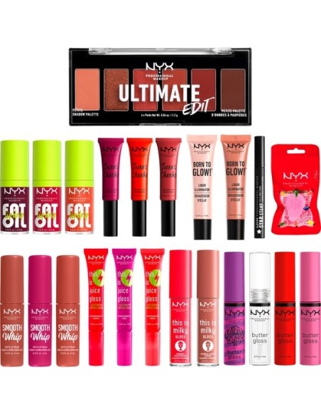 Calendario De Adviento Ready Set Flamin-Go! De NYX Professional Makeup - 24 Productos De Maquillaje