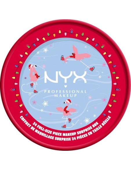 Calendario De Adviento Ready Set Flamin-Go! De NYX Professional Makeup - 24 Productos De Maquillaje