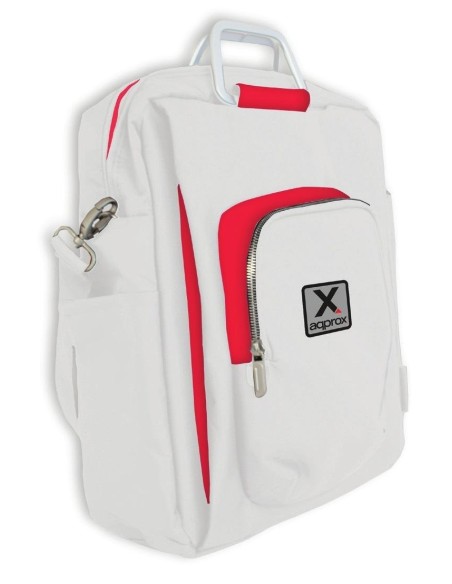 Approx appNBST15x - Funda (39,62 cm (15.6), Honda, Rojo, Color blanco, 34 cm, 12,5 cm, 41 cm) Monótono: Kiwiku.com: Informática