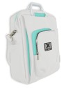 Maletin de portatil 15.6"  de diseño en color blanco/azul approx  appnbst15wbl