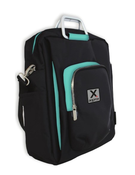 Approx appNBST15x - Funda (39,62 cm (15.6), Honda, Negro, Turquesa, 34 cm, 12,5 cm, 41 cm) Monótono: Kiwiku.com: Informática