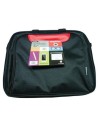 Maletin de portatil 15.6" approx diseño con bolsillo a color (negro/rojo) appnbcp15br