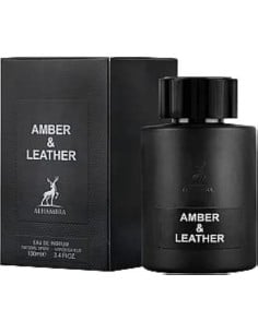Maison Alhambra Opulence Leather Eau de Parfum Spray Unisex (Antes Amber & Leather)