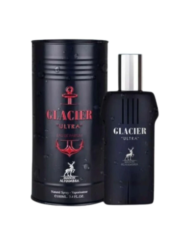 Maison Alhambra Glacier Ultra Eau de Parfum para Hombre 100 Ml - Fragancia sofisticada y refrescante para el hombre moderno