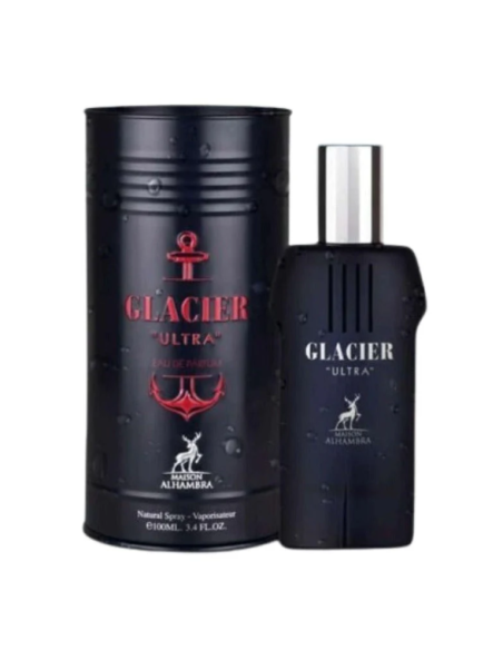 Maison Alhambra Glacier Ultra Eau de Parfum para Hombre 100 Ml - Fragancia sofisticada y refrescante para el hombre moderno