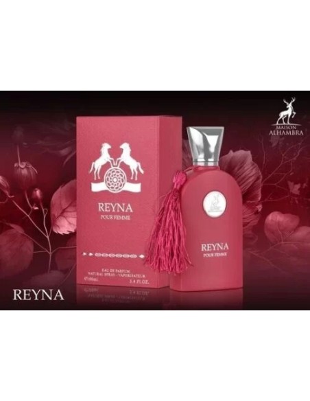 Maison Alhambra Reyna Pour Femme Eau de Parfum 100 Ml - Perfume Floral Frutal para Mujer