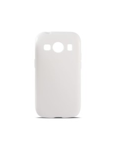 Funda flex ksix tpu para galaxy ace 4, heat lte blanca