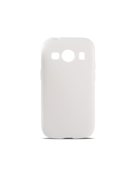 Funda flex ksix tpu para galaxy ace 4, heat lte blanca
