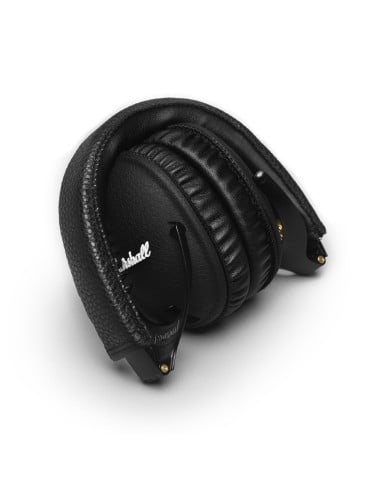 Marshall Monitor - Auriculares de diadema cerrados (con micrófono, control remoto integrado), negro: Kiwiku.com: Electrónica