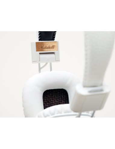 Marshall Major - Microauricular diadema con control de música y llamada para smartphones con plataformas universales, color bla