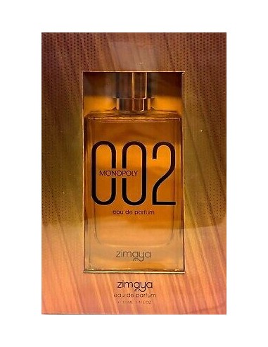 Compra Zimaya Monopoly 002 Eau de Parfum 100 ml Para Hombre en Kiwiku