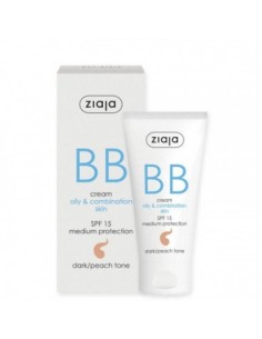 Ziaja Bb Cream Piel Grasa y Mixta Tono Oscuro/melocotón 50ml