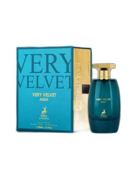 Maison Alhambra Very Velvet Aqua Eau De Parfum Unisex 100 Ml - Kiwiku