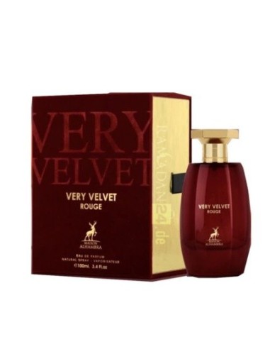 Maison Alhambra Very Velvet Rouge Eau de Parfum Unisex 100 Ml - Kiwiku