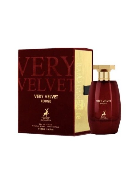 Maison Alhambra Very Velvet Rouge Eau de Parfum Unisex 100 Ml - Kiwiku