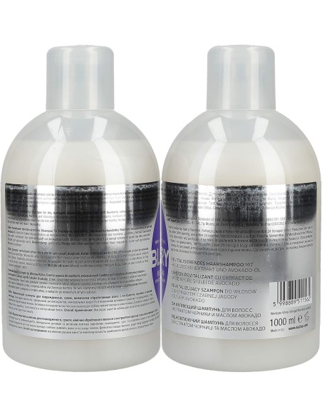 KALLOS Blueberry Champú 1000ml - Revitaliza y Nutre el Cabello | Kiwiku