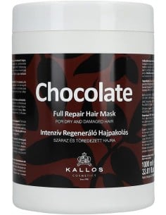 Mascarilla KALLOS Chocolate Full Repair 1000ml - Cabello Seco y Dañado | Kiwiku