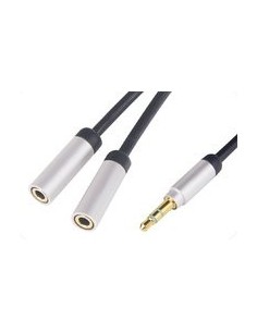 Muvit MUAUC0012 - Adaptador audio de 3.5 mm, plata - Electrónica - Kiwiku.com