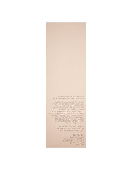 Calvin Klein Reveal Sensual Shower Gel 200ml para Mujer