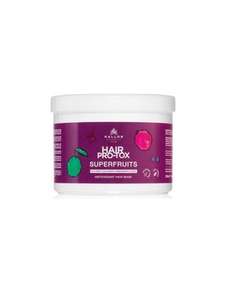 Compra Kallos Crema Envolvente Para El Cabello Haj Pro-Tox Superfruits 500ml en Kiwiku