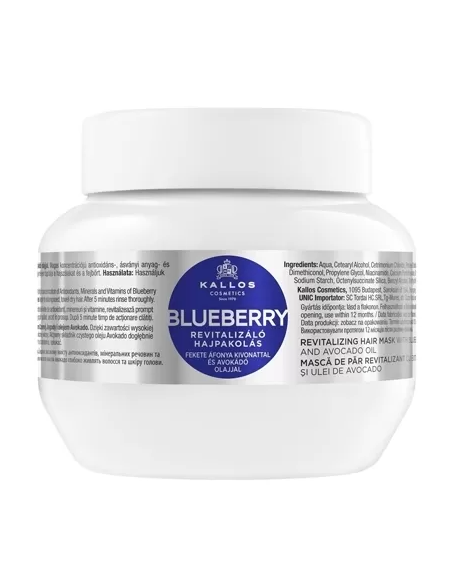 KALLOS Blueberry Mascarilla Revitalizante 275ml - Kiwiku