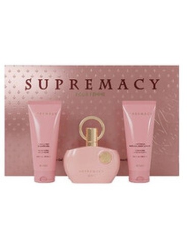 Afnan Supremacy Pink Set de Regalo Eau de Parfum 100 Ml + Gel de Ducha 100 Ml + Loción Corporal 100 Ml para Mujer