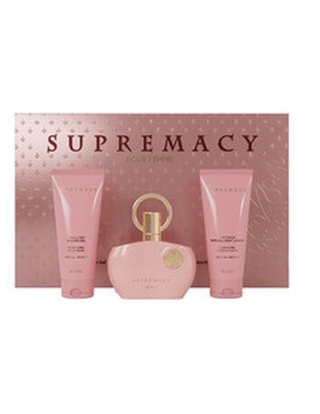 Afnan Supremacy Pink Set de Regalo Eau de Parfum 100 Ml + Gel de Ducha 100 Ml + Loción Corporal 100 Ml para Mujer