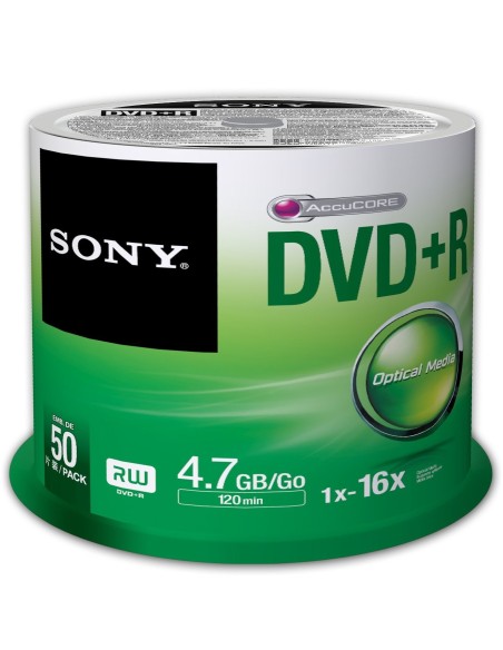 Sony 50DPR47SP - Pack de 50 unidades de DVD+R: Kiwiku.com: Informática