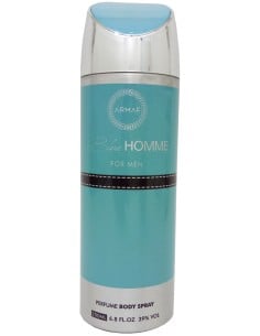 ARMAF Blue Homme Body Spray 200ml Para Hombre - Frescura Y Elegancia | Kiwiku