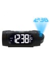 Blaupunkt Reloj-despertador Crp9bk Negro Con Sintonizador Fm Pll y Proyector
